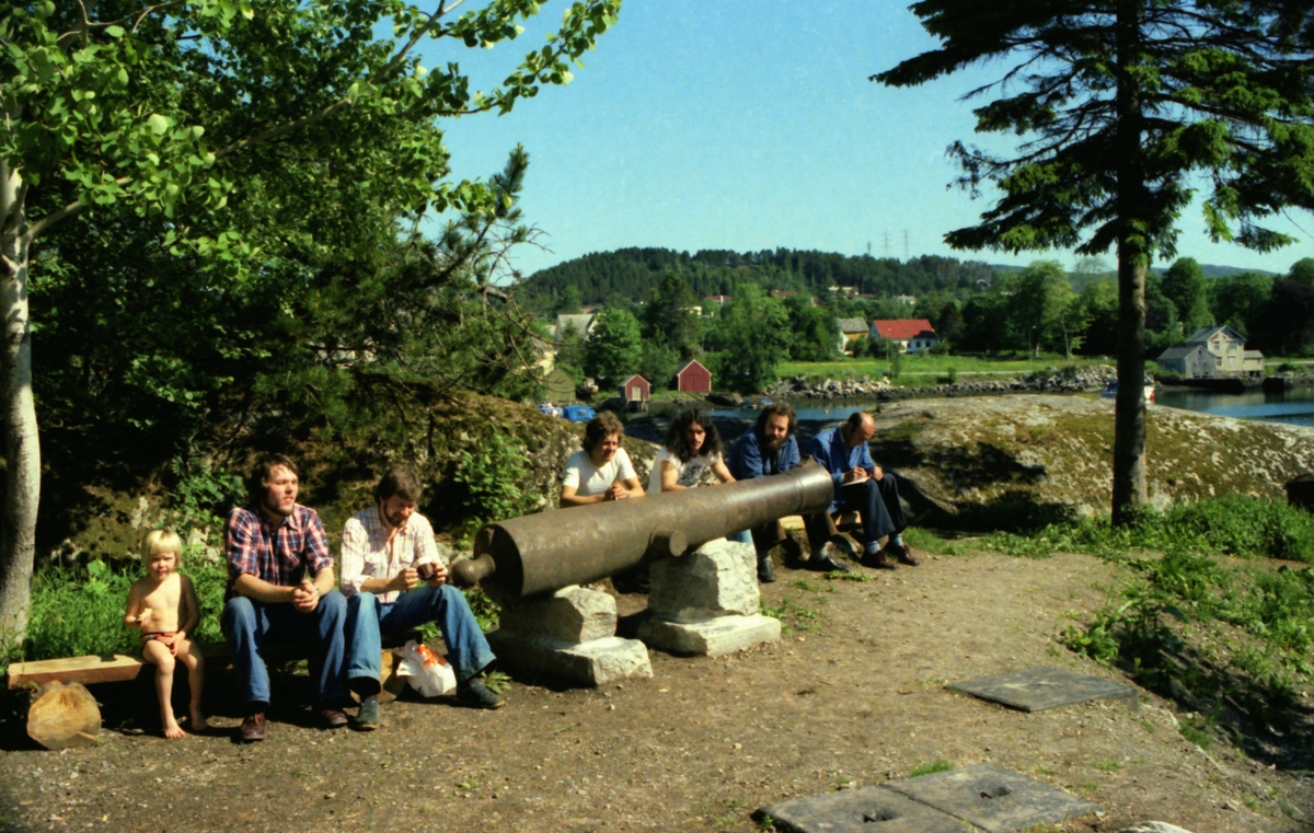 Diverse motiv fra museumsområdet ved Sunnmøre Museum, 1980.