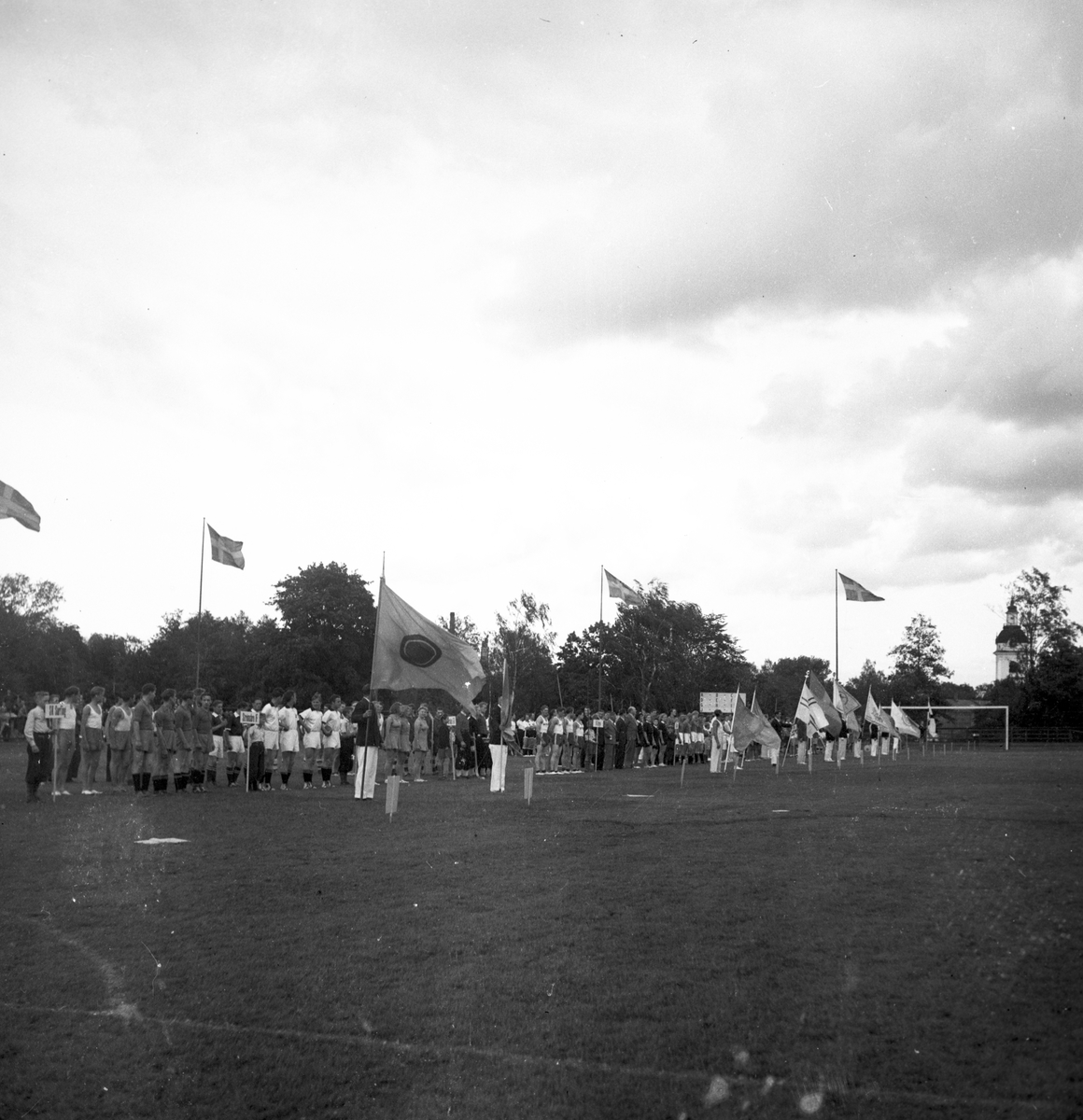 Idrottsjubileet på Strömvallen. 1943