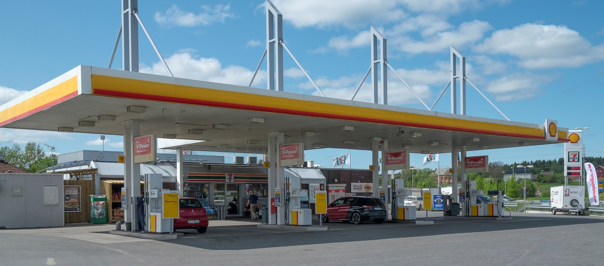 Shell bensinstasjon Kirkeveien Vestby