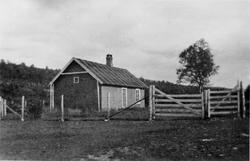 Bolighus, gjerde, naturforhold.