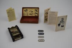 Slippeapparat for barberblad