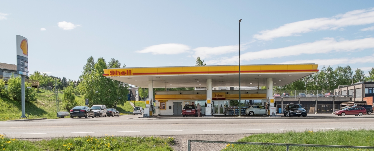 Shell bensinstasjon Nordens vei Skjetten Skedsmo