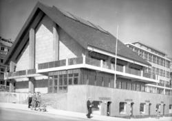 Kristiansund rådhus. Fra Nordmøre museum sin fotosamling, Wi