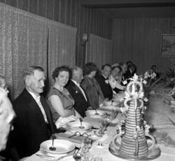 Fra festbordet under et bryllup. Bildet er registrert på nav