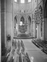 Stockholm, antagelig Storkyrkan, interiør