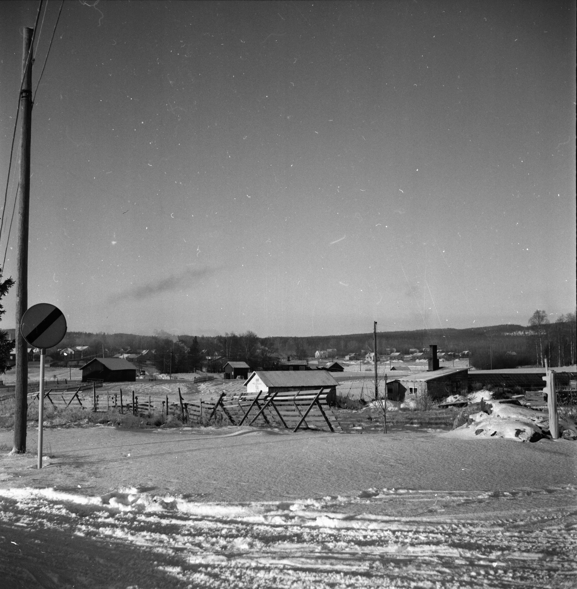 Tidig morgonandakt.
Vinterbilder
Lingbo 14/12 1961