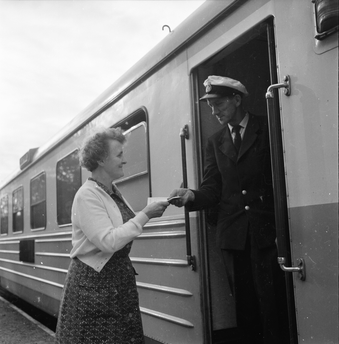 Freluga station dras in.
31/8 1961