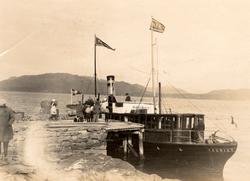 Tidligere vegdirektør Baalsrud på befaring i Kvalvaag 1926