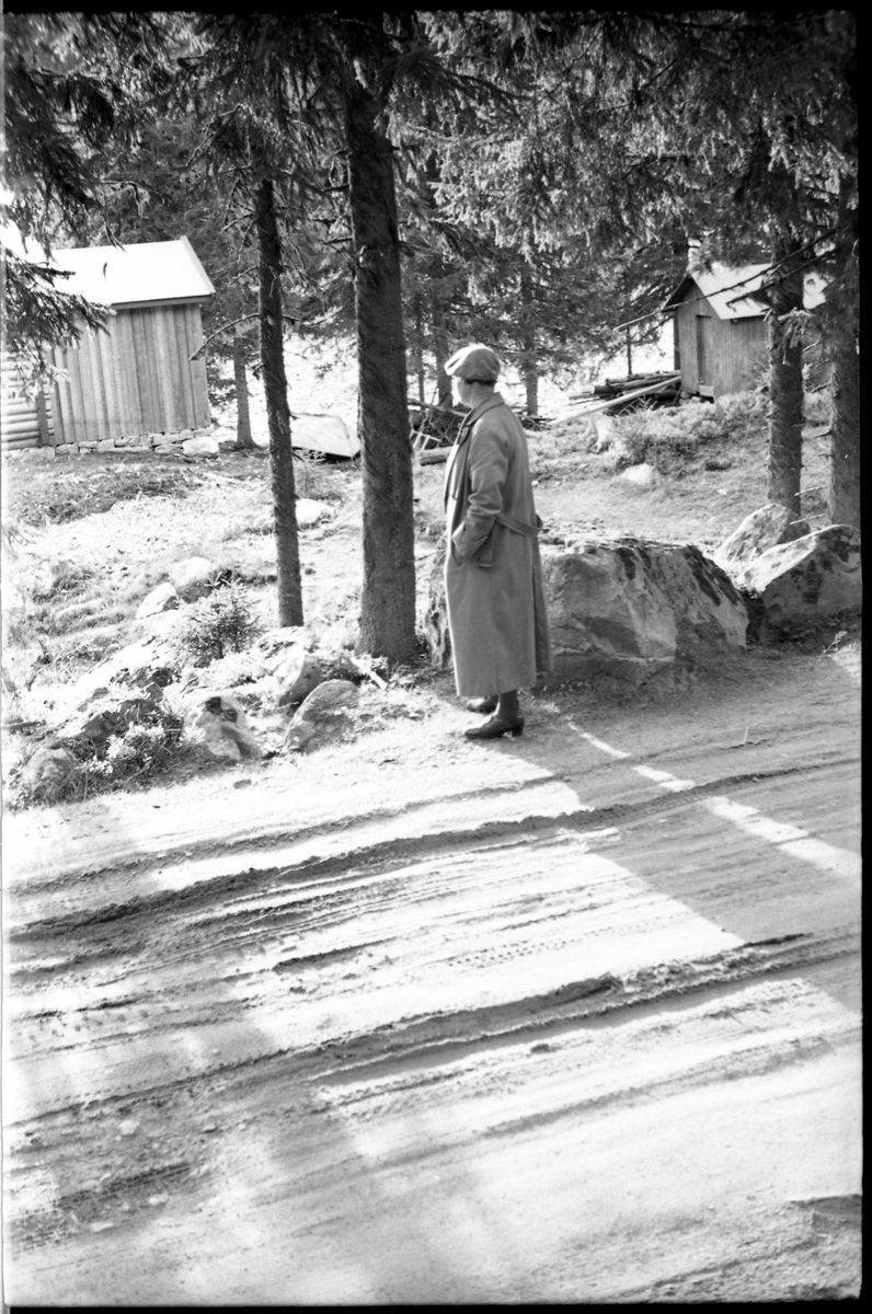 Karine Røisli, to bilder fra Totenåsen, trolig ved Skjeppsjøen.
