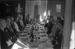 Konfirmasjonsmiddag for dattera Sigrun hos Røisli på Odberg,