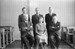 Lærerkollegiet ved realskolen på Kraby, Østre Toten, mars/ap