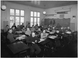 Klassebilde fra Randsfjord skole i Jevnaker.