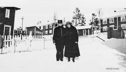 Verket. Hus nr. 7 til venstre.