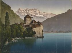 Chillon et la Dent du Midi [Fotografi]
