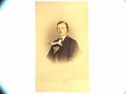 Porträtt av Carl Anderson.
F.20/8 1865 ?