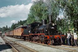 A/L Hølandsbanens veterantog fra Drammen til Krøderen på Krø