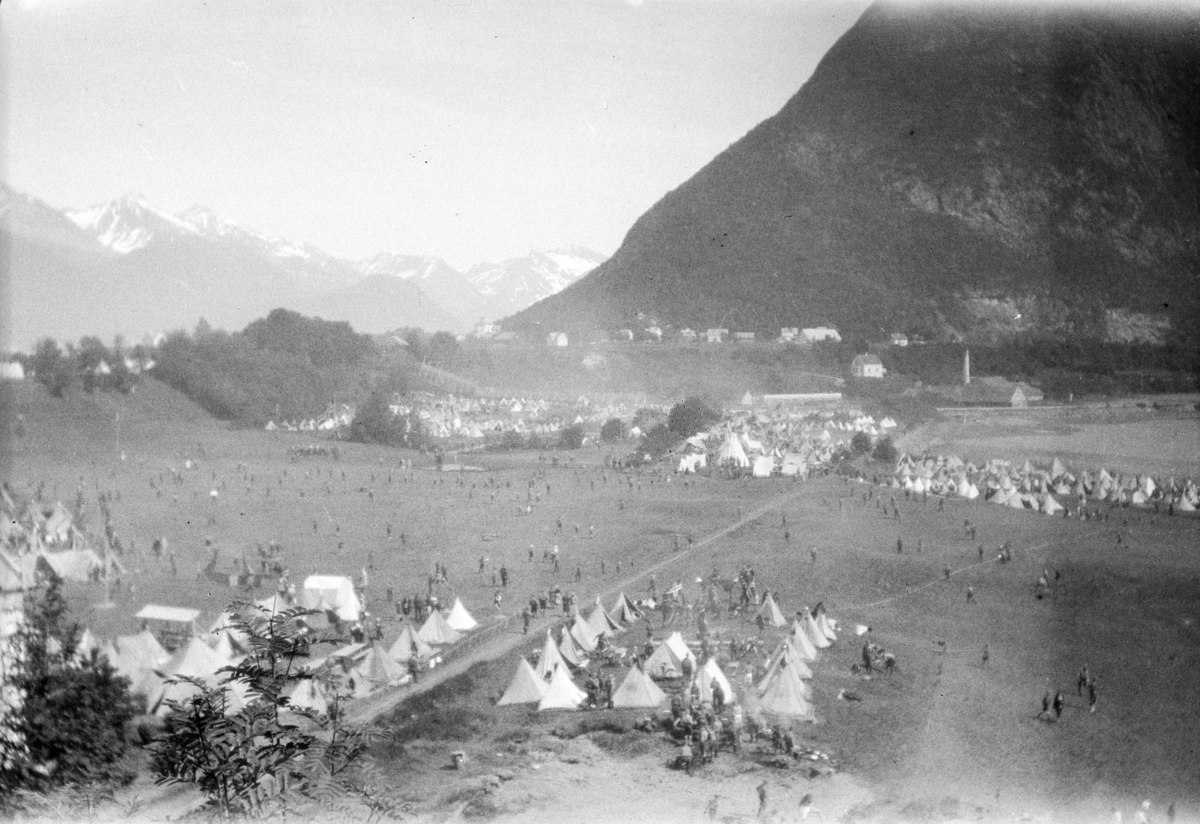 Landsleir i Åndalsnes 1928.