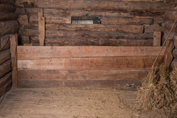 Tresking i Hammervoll-løa med Bjørn Austigard.