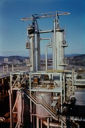 Fabrikkanlegget. NH3 og metanolfremstilling.