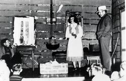 Skuespill i U/L Ny Dag, Lekangsund 1957-58.