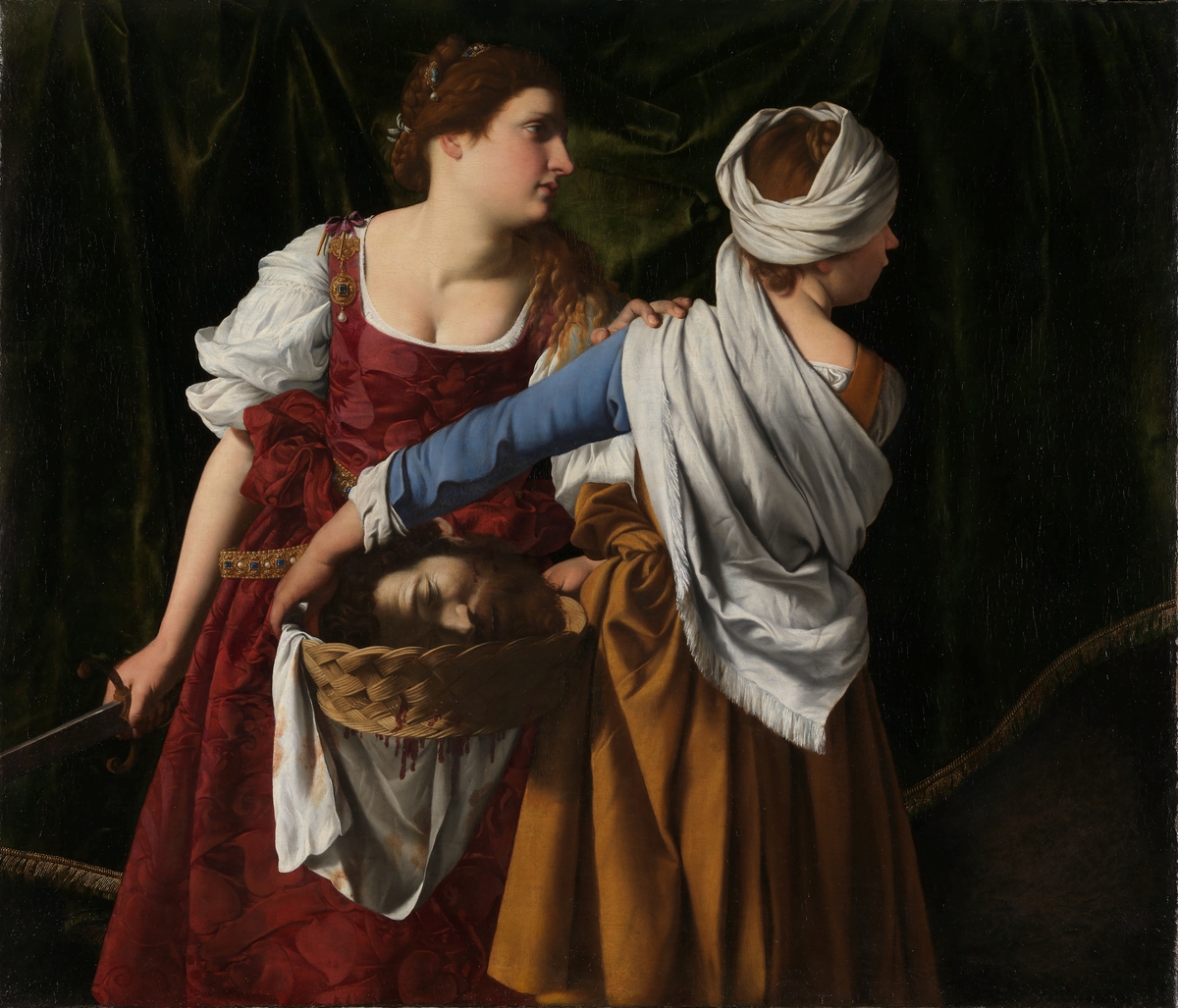 Judith og tjenestekvinnen med Holofernes' hode [Maleri]