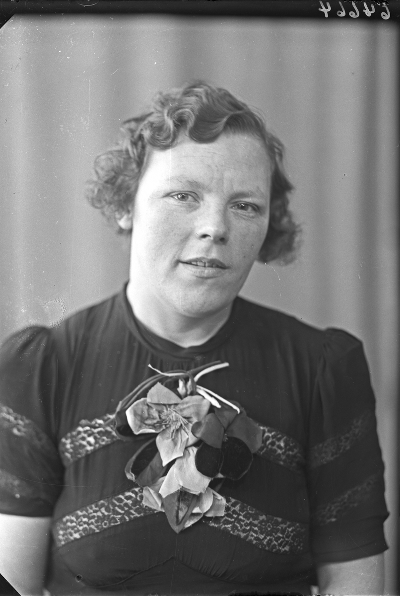 Portrett. Familiegruppe på to. Mor og datter. Ung kvinne og ung pike. Bestilt av Fru Adolfsen. Øvregt. 70