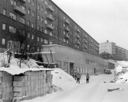 Uelands gata 57. Iladalens kontorbygg. Januar 1955