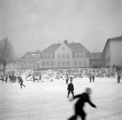Tåsen skole. Januar 1953