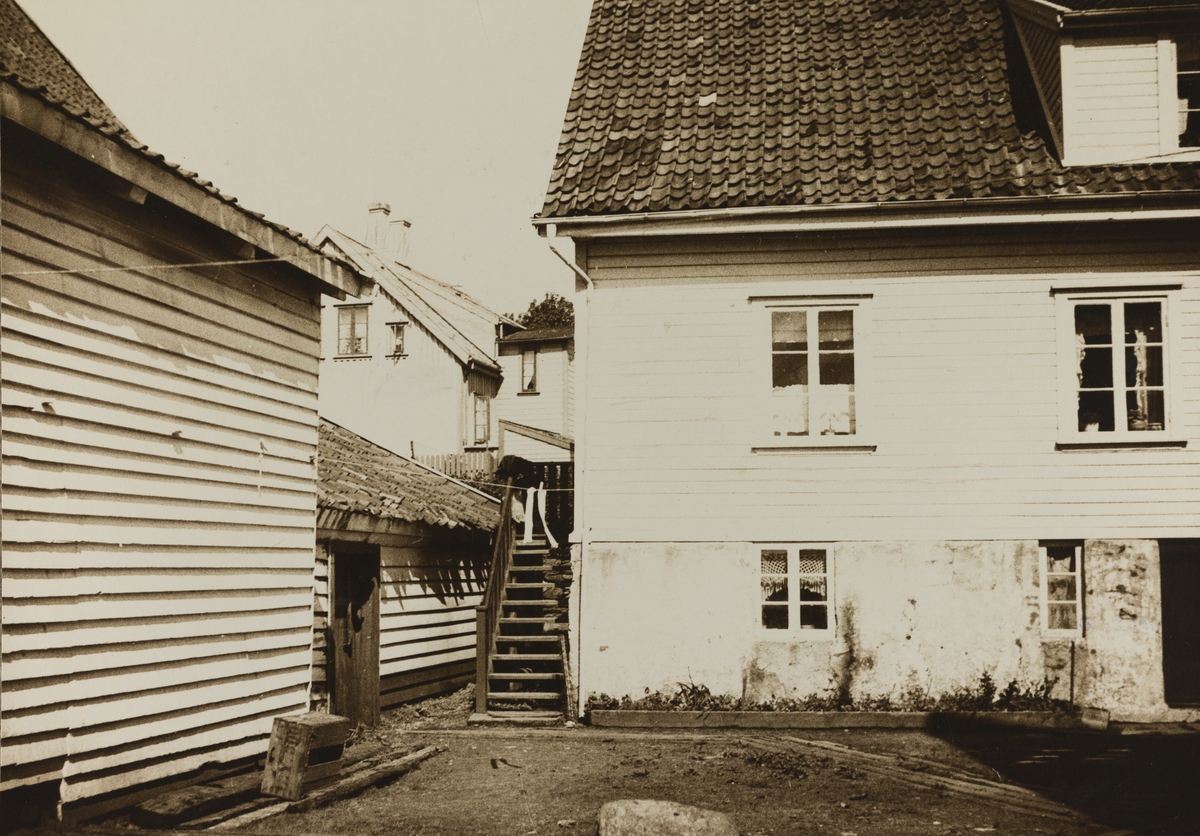IX Hasseløen - Steffen Staalesensgate sett mot nordvest ca.1934