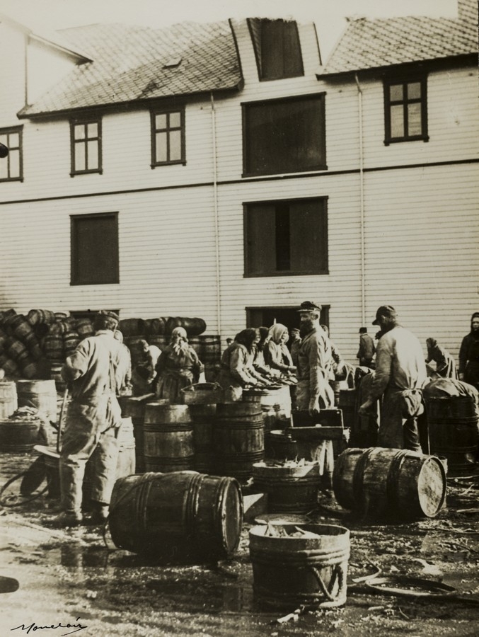 Sildearbeidere 1910.