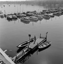 Strandpromenaden. Frognerkilen. August 1959