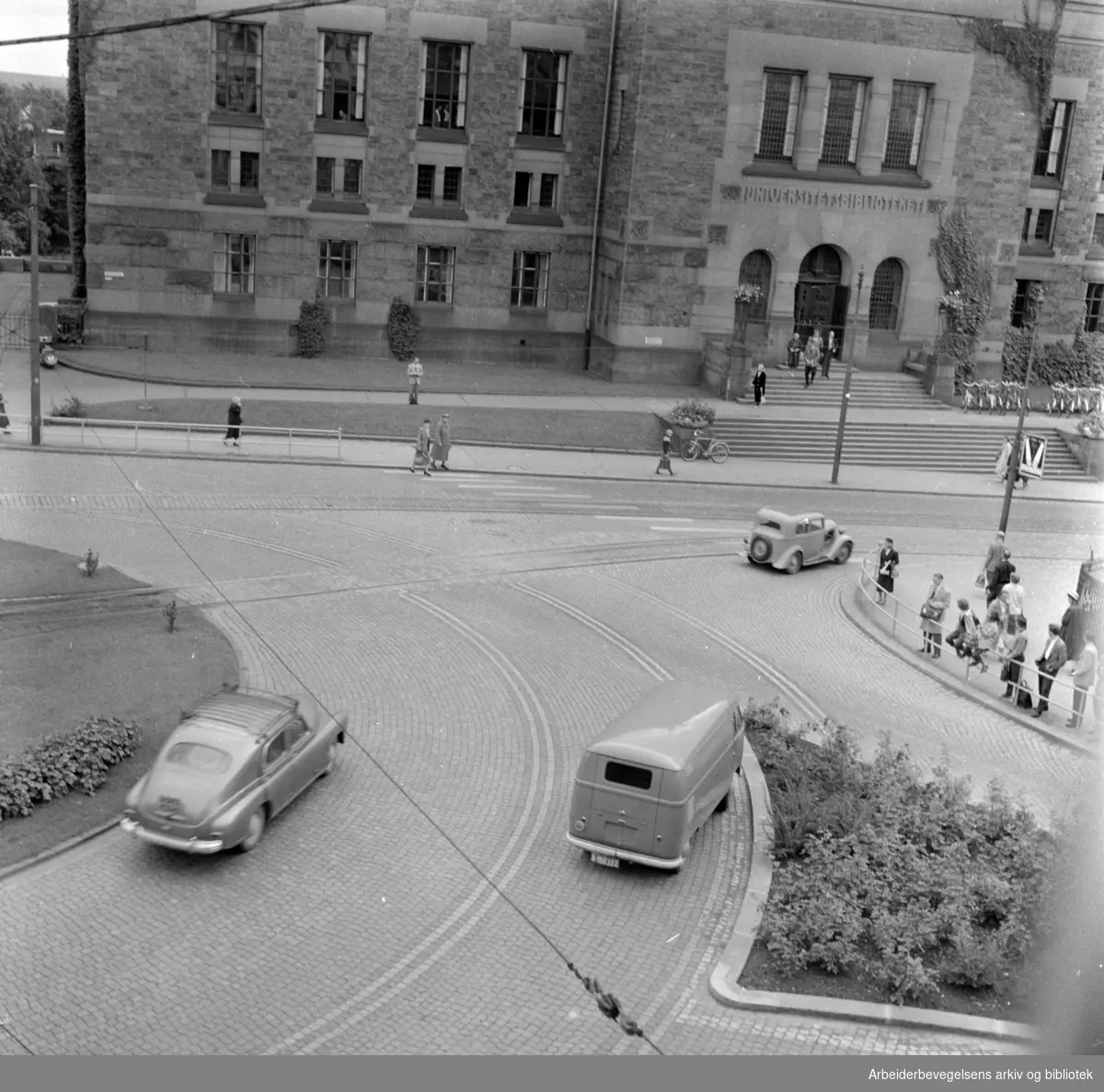 Solli plass. September 1957