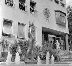 Skøyen. Apotekernes laboratorium. Juni 1958