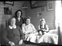 Familiegruppe.
Frå v.Birgit Torset Kirkebøen,Karoline Kirke