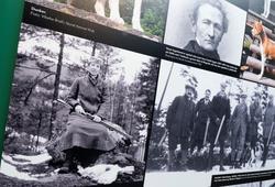 Fra utstillingen Tråkk på Norsk skogmuseum. Utstillinger.