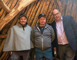 Åpning av Daniel Mortensons vinterboplass ved Kjerran på Val