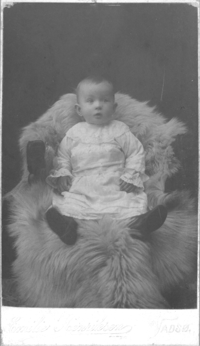 Album med portrettbilder. Albumet har tilhørt Aksel Konrad Mikkola og hans hustru Kathinka Marie, f. Mikkelsen. Det er nå i Solbjørg Mikkolas eie. Navnene til de portretterte er for en stor del ukjente, men mange er fra Neiden og Sør-Varanger. Kathinka kom opprinnelig fra Lofoten, og en del av bildene viser hennes familie i Nordland