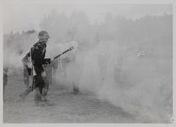 Øvelser på Lahaugmoen i 1934