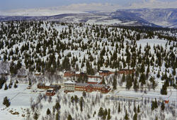 Sør-Fron, Gålå høyfjellshotell, vinterlandskap
