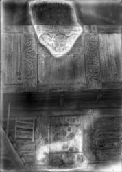 Rikard Berges fotoarkiv. Loft på Vestigard Tveit, Kviteseid.