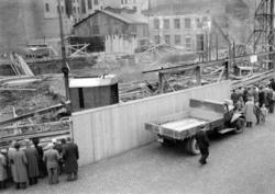 Viking Hotell under bygging. Mars 1949
