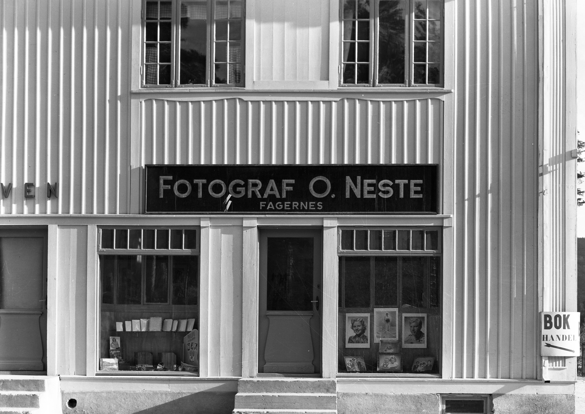 Butikken til fotograf Neste på Fagernes, Nord-Aurdal.