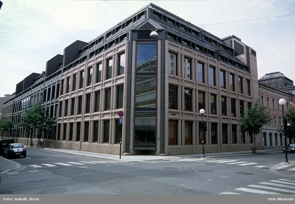 gateløp, Norges Bank, kontorbygninger