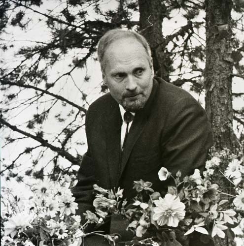 Konstnären och författaren Hans Viksten.