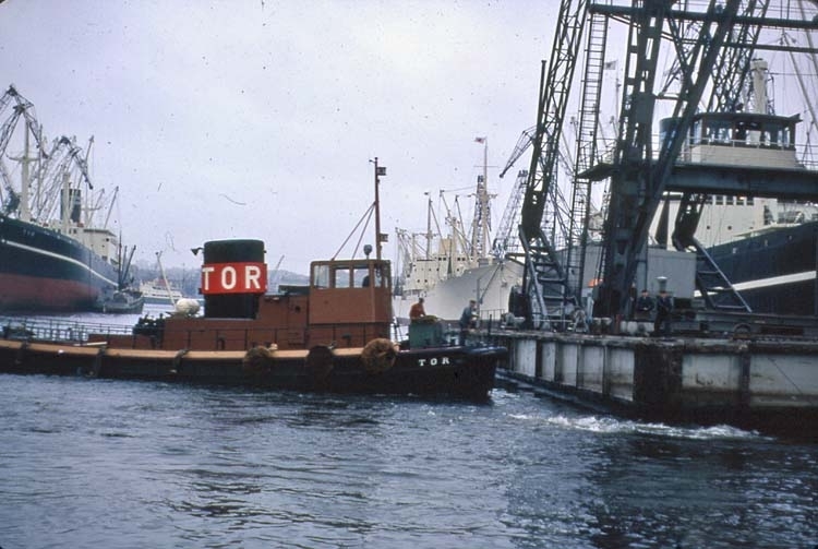 1962. Ångpanna (Forster wheeler), till Lindholmen Göteborg.