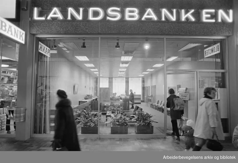 Landsbanken. Januar 1971