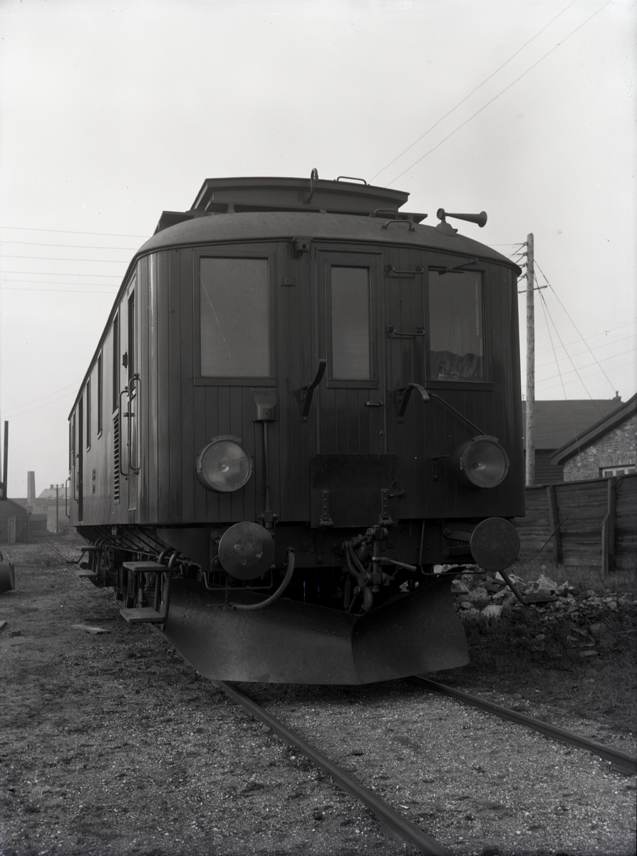 Diesel-elektrisk vagn för AB, Danmark.
Tillverknings år: 1924.