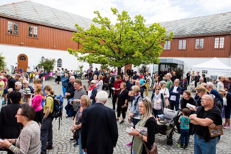 700 mennesker var innom Ringve på lørdag. Foto: Jan Ove Iversen (Foto/Photo)