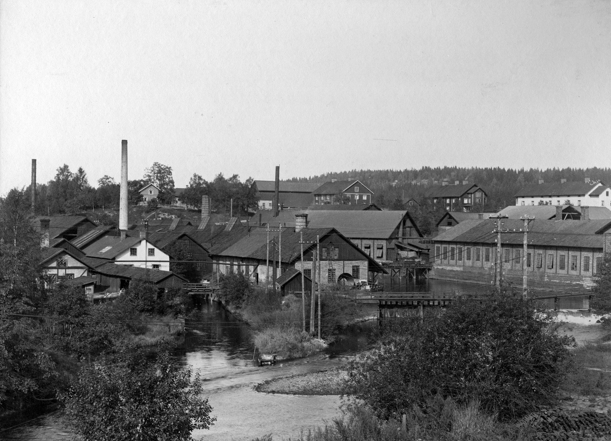 Kolsva Järnverk, omkr. 1910. - Köpings museum / DigitaltMuseum