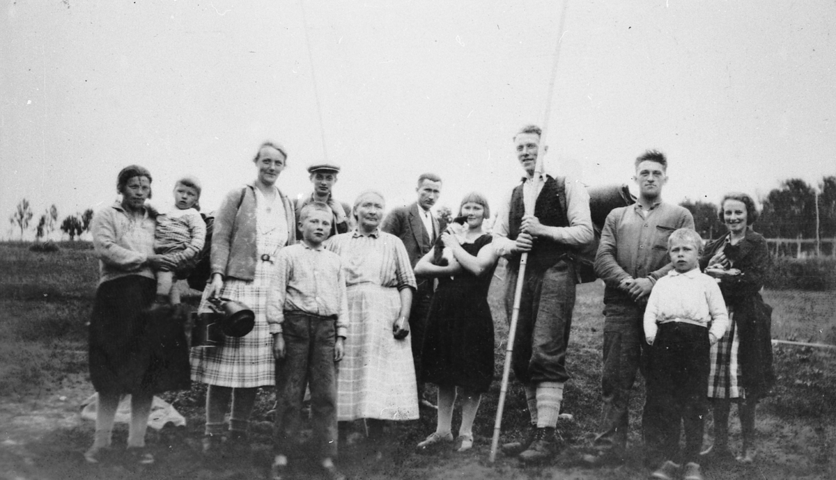 Gruppebilde fra Olaheim, Tranøy ca 1930.